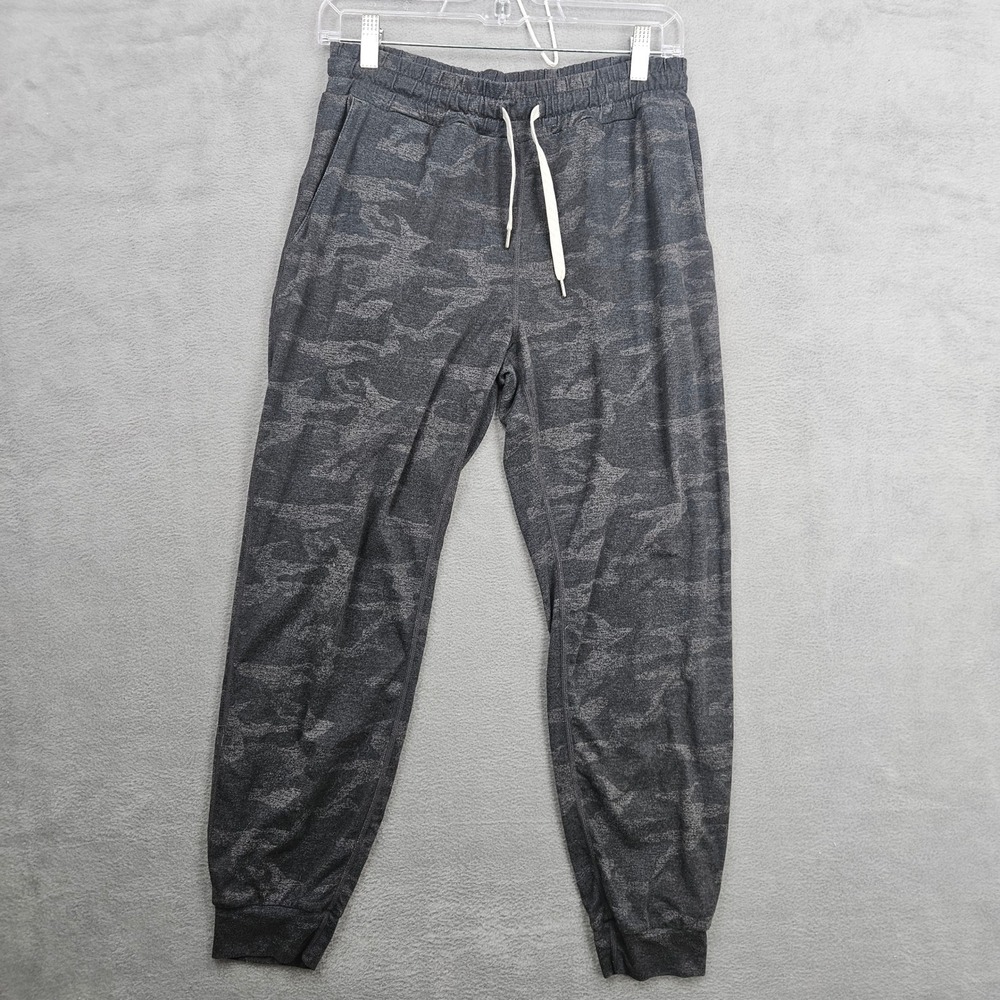 Vuori Performance Jogger Charcoal Camo Sweatpants Small